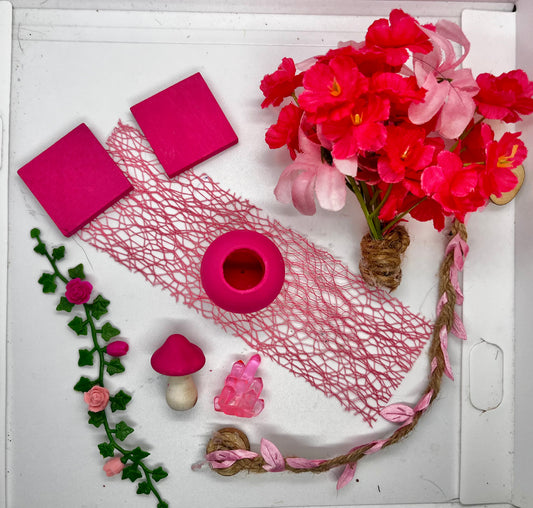 Hot Pink Enclosure DIY Set
